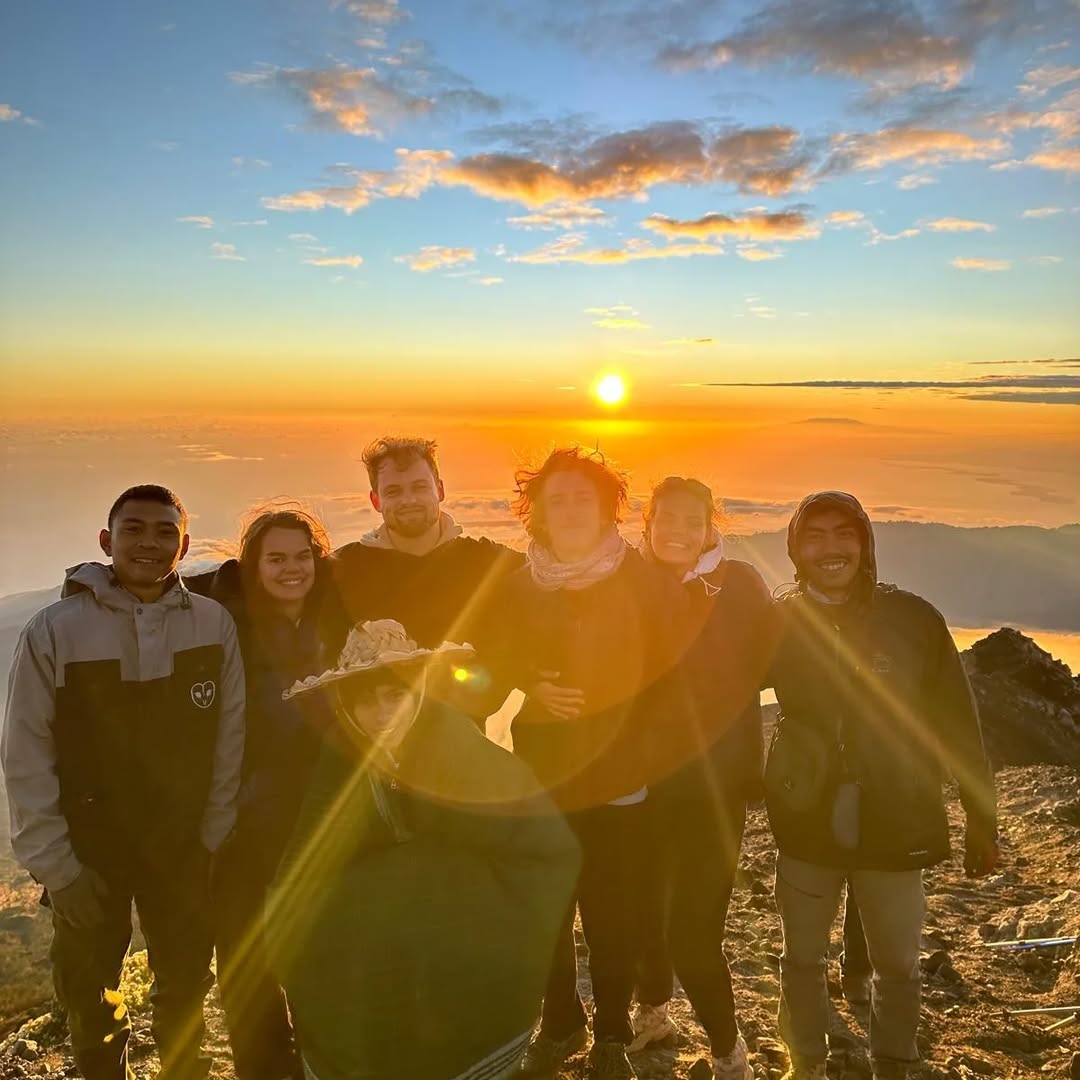 Top of Lombok island